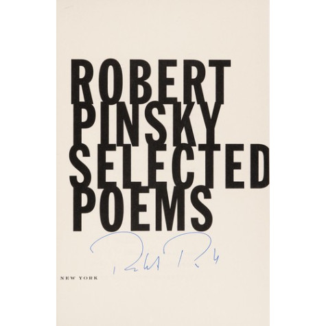 Selected Poems - Robert Pinsky