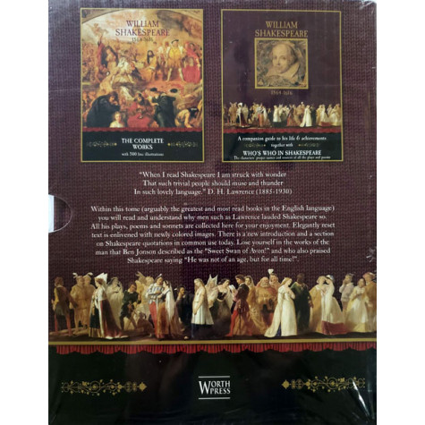 William Shakespeare: The Complete Works and A Companion Guide Box Set