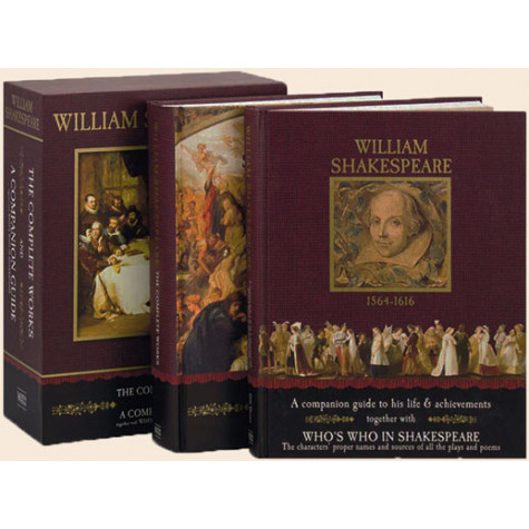 William Shakespeare: The Complete Works and A Companion Guide Box Set